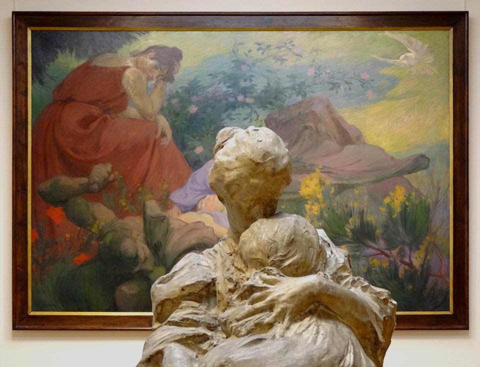 La Mre Et Lenfant Pierre Troubetskoy 1898 En Arrire-plan Sjour De Paix Et De Joie V