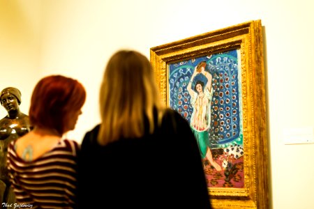 Admiring Matisse photo