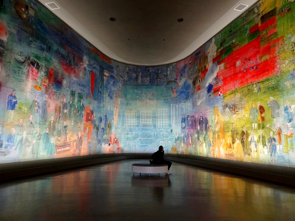 La Fe Electricit Raoul Dufy 1937 Muse DArt Moderne De La Ville De Paris Palais De Tokyo
