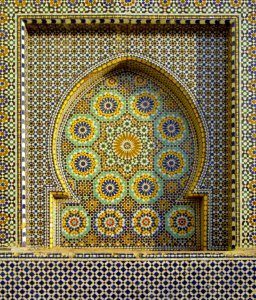 Moroccan Mosaic Fountain