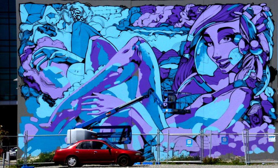 Mural Les Mills Building