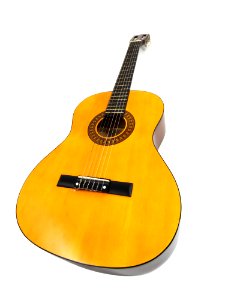 Wooden Acoustic Guitar photo