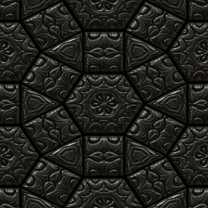 Black Pattern Black And White Design