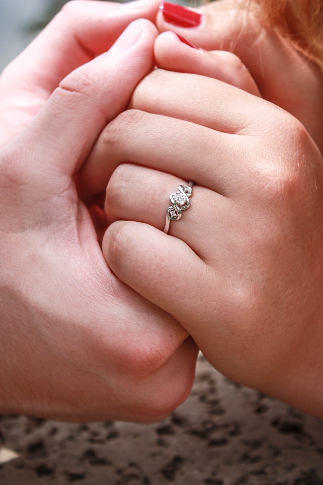 Love marriage couple