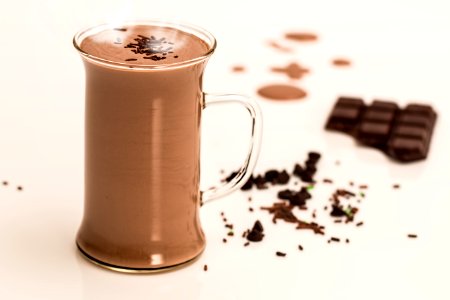 Hot Chocolate Cup Chocolate Spread Irish Cream photo
