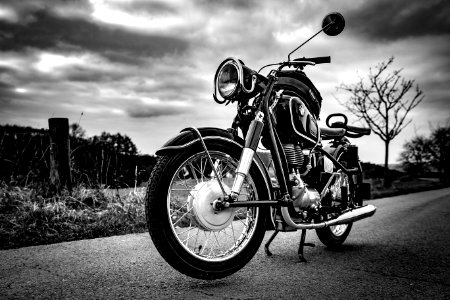 Motorbike On Road photo