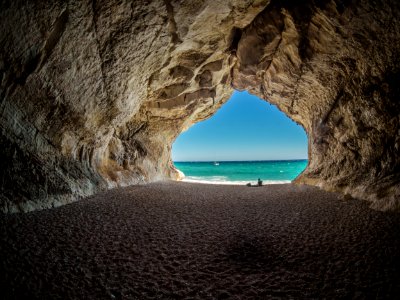 Sea Cave Coastal And Oceanic Landforms Natural Arch Rock photo
