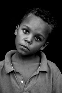Face Person Black Photograph