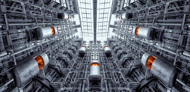 Industry Factory Metal Metropolis