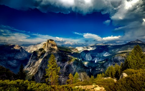 Sky Nature Mountainous Landforms Mountain photo