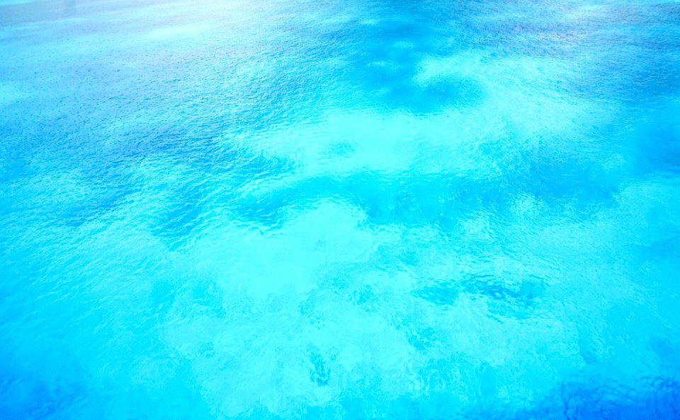 Blue Water Aqua Sky