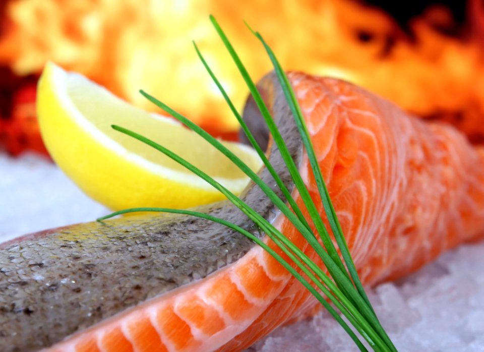 Smoked Salmon Dish Garnish Cuisine