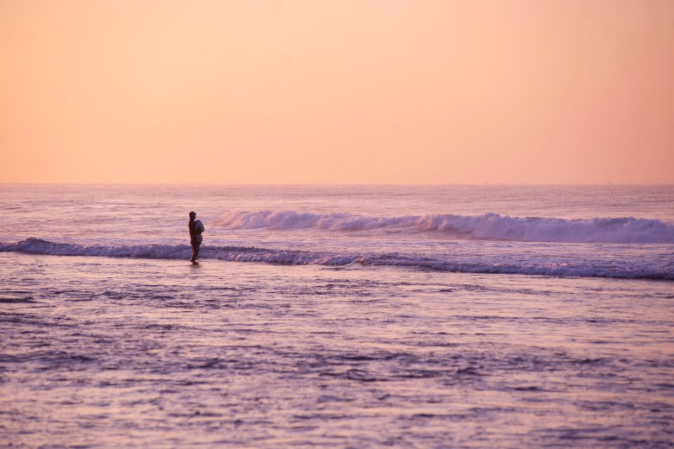 Beach At Sunset