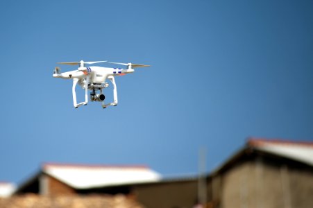 Quadcopter On Sky