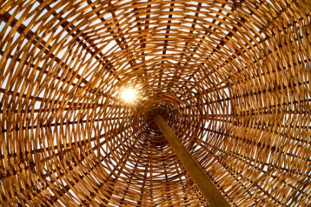 Wicker Umbrella Abstraction