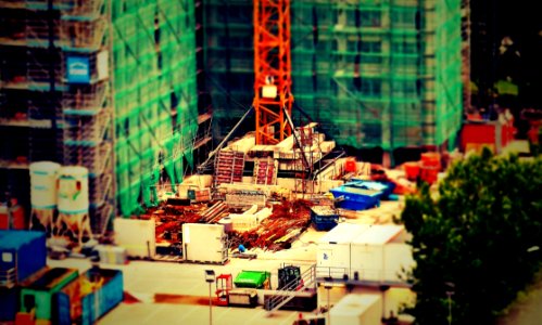 Construction Site Miniture