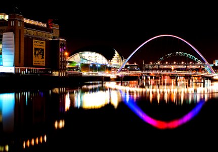 Gateshead At Night