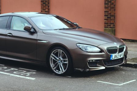 BMW In Parking Space