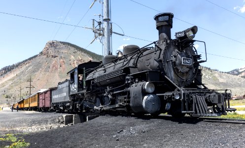 Freight Train During Day photo