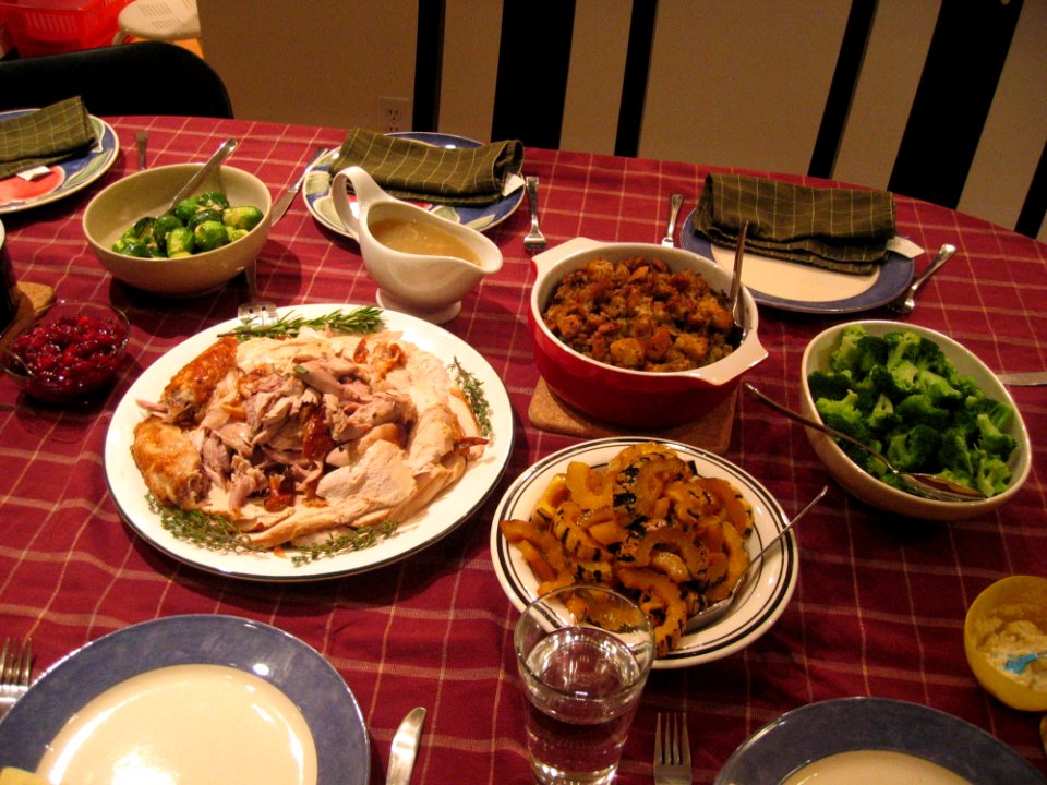 Sun10Oct2004Food - Thanksgiving Dinner 2004 - 9
