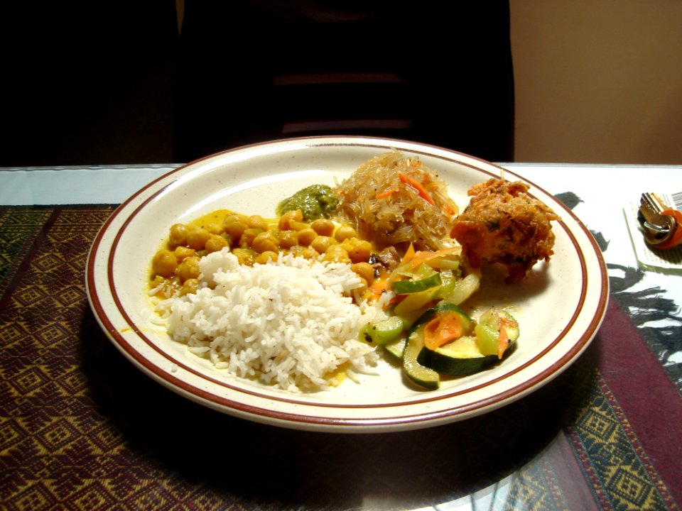 Food White Rice Tableware Jasmine Rice