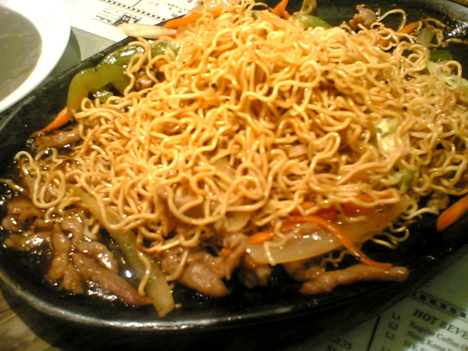 Pepper Beef Noodles At The Boss
