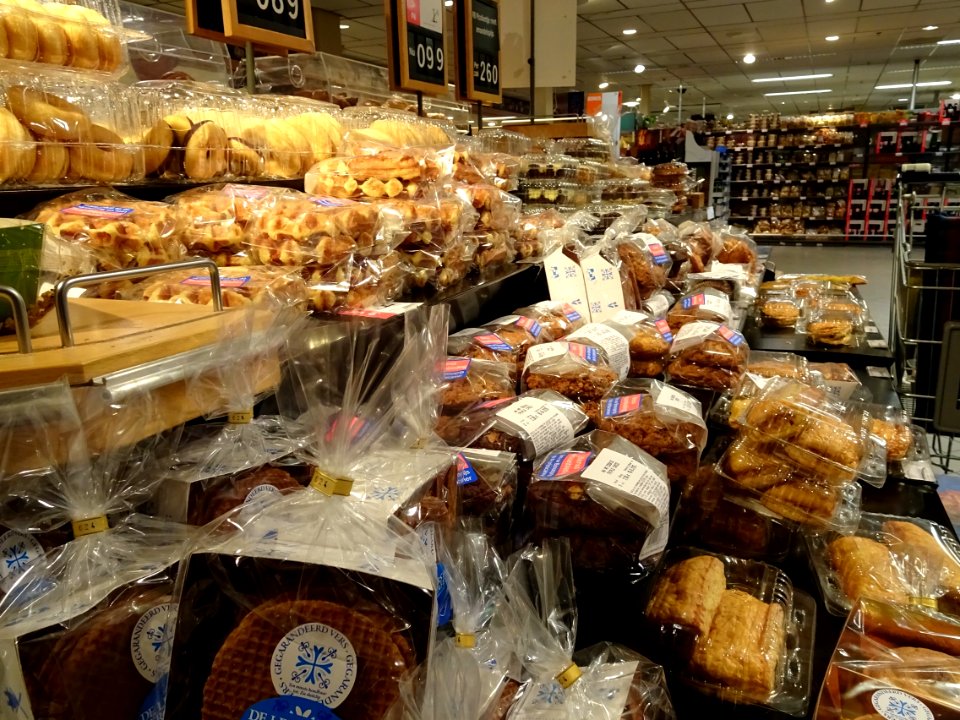 Delicious Bakery Shelf