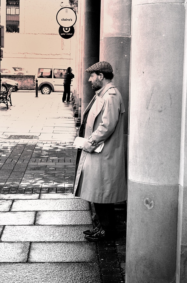 Gentleman newspapers character