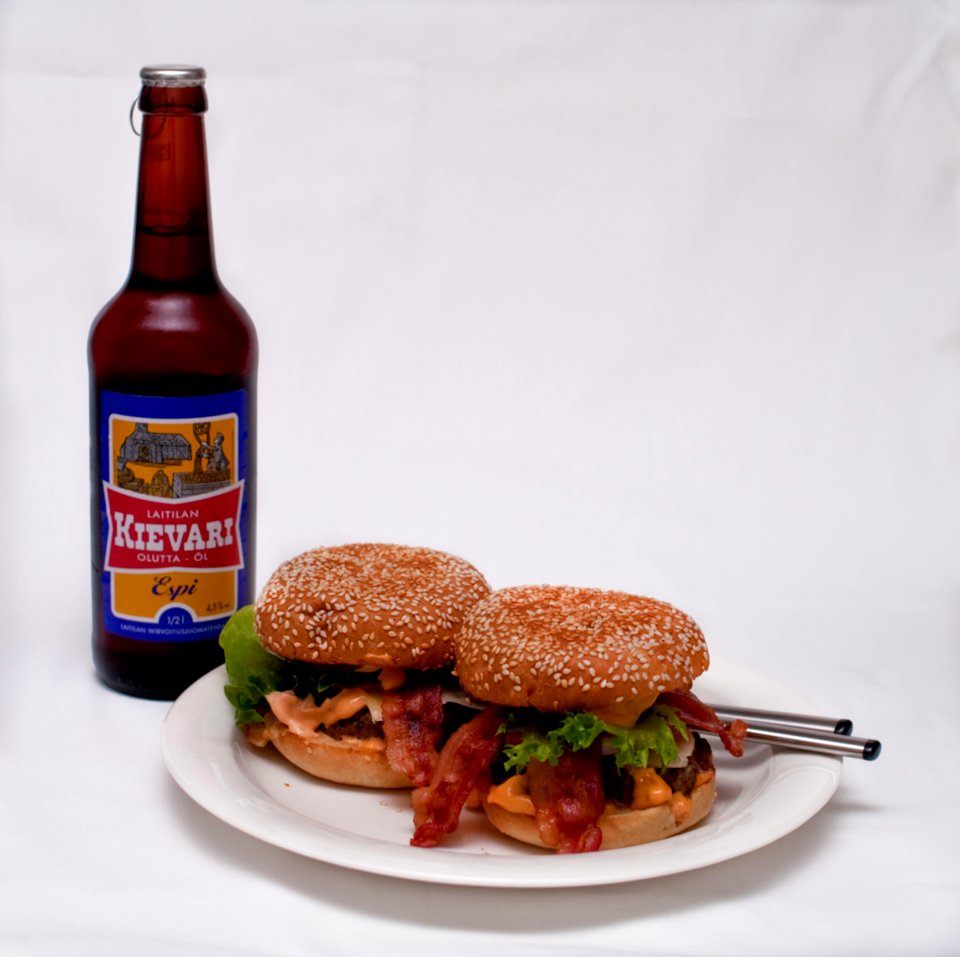 Hamburgers And Beer