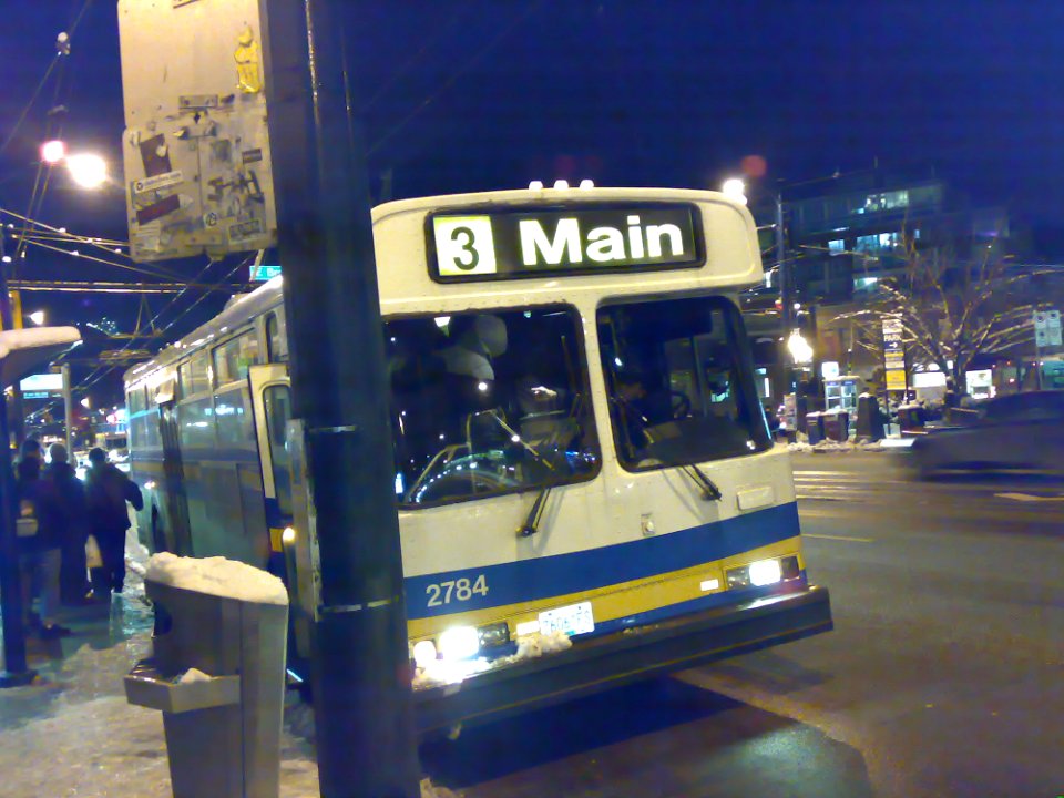 Number 3 Stops Very Near To Zocalos - Roland N73 In Vancouver 180