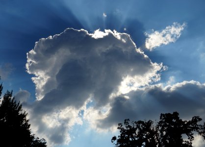 Storm Clouds In Sky