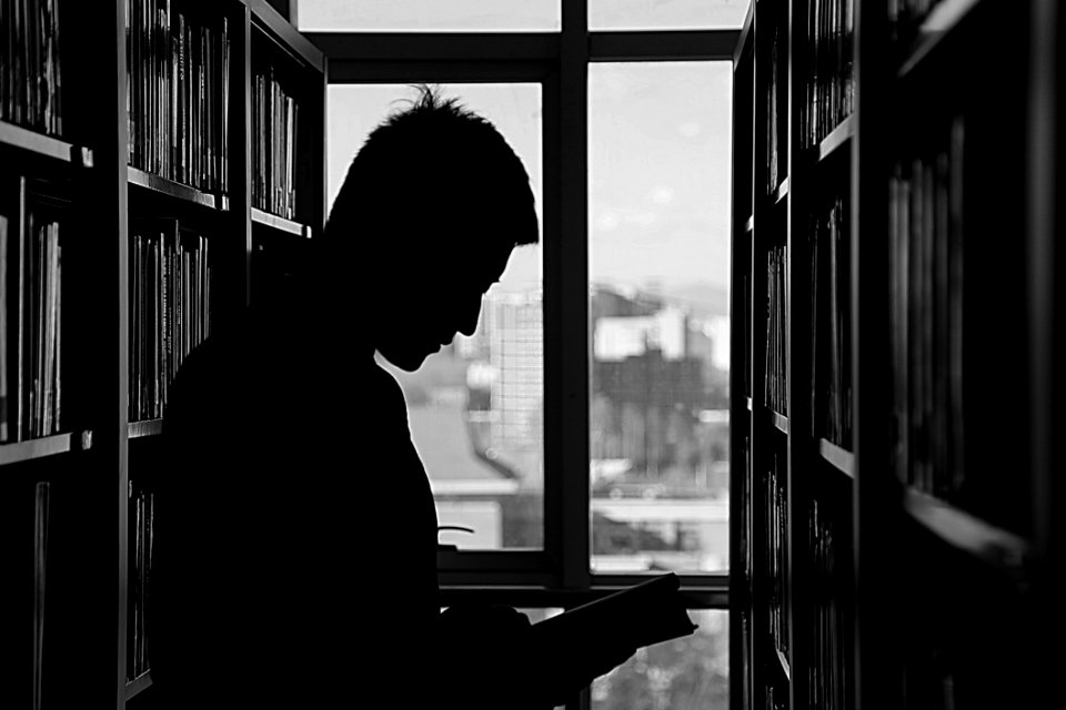 Silhouette Of Man