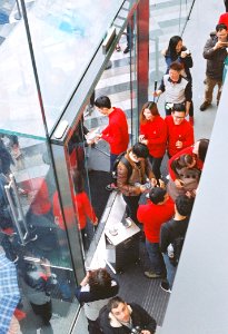 Apple Store Opening  Guangzhou