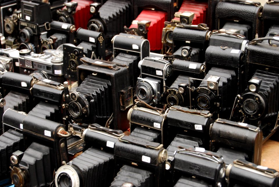 Collection Of Vintage Cameras