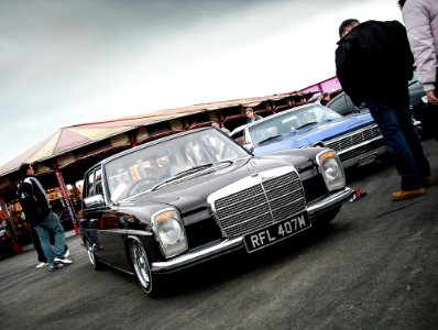 Slammed Benz