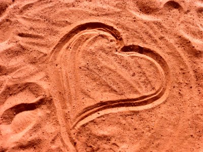 Heart In Sand