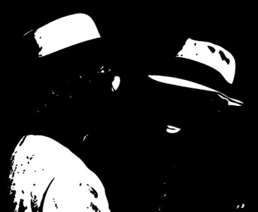 Retro Men BnW