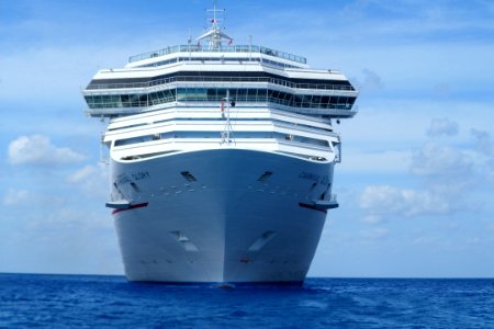White Cruise Ship photo