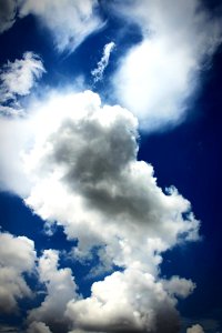 Low Angle Photography Of White Clouds On Blue Sky At Daytime photo