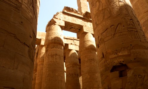 Great Hypostyle Hall Karnak Luxor Egypt