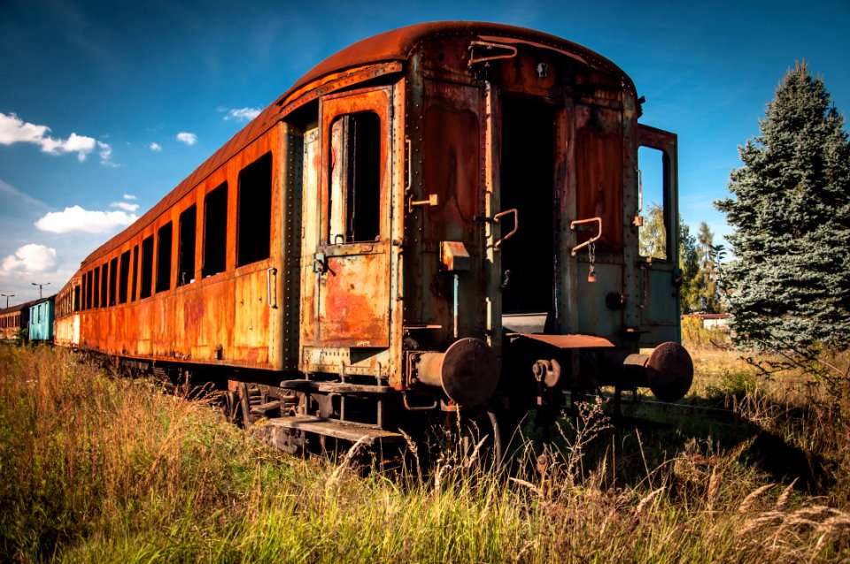 Train Graveyards Krakow Poland