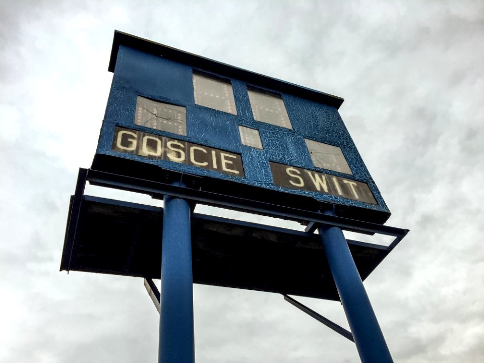 Old Stadium Scoreboard