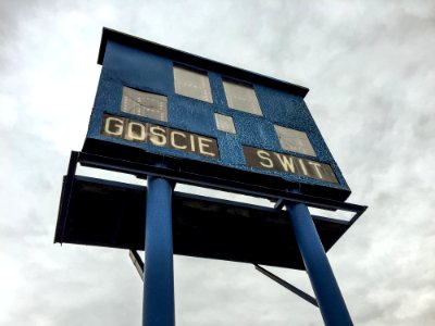 Old Stadium Scoreboard
