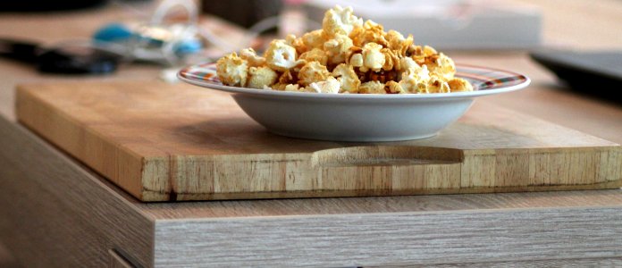 Bowl Of Popcorn photo