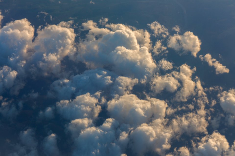 Clouds On The Sky Seen From Above
