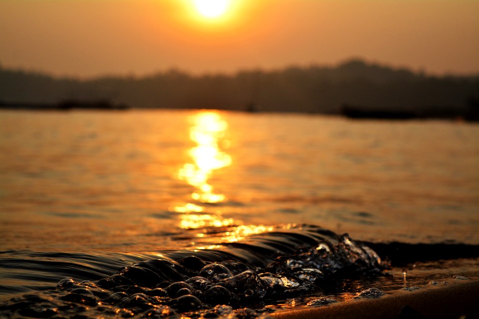 Sunset On Beach