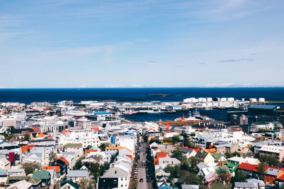 Aerial View Of Village During Daytime