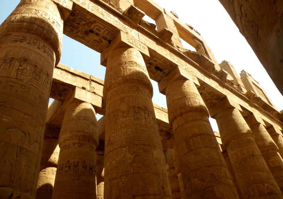 Great Hypostyle Hall Karnak Luxor Egypt