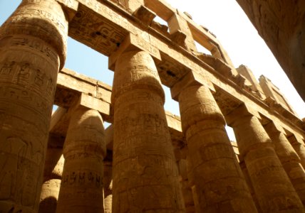 Great Hypostyle Hall Karnak Luxor Egypt