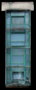 Rectangle Window Wood Shelving